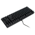 electronics Mechanical Keyboard Black USB Wired Green Axes 87?key RGB