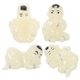 thumbnail image 3 of Mini Resin Kids Figurines For Garden Decoration In Modern Style 4Pcs/Set, 3 of 5