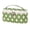 Green, variant on LSLJS Portable Makeup Bag, Valentine Gifts Stripe Pattern Cosmetic Bag with Double Zippers Travel Toiletry Bag with Handle and Divider Makeup Case Organizer and Storage for Women Girls