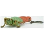 Turtle, Key Chain, Red Eared, Pond, Turtle, Reptiles, Green, Hand Made, Keychain, Thailand, Key Fob, Keys, Lifelike Model, Gift, 3 THL10 BB69