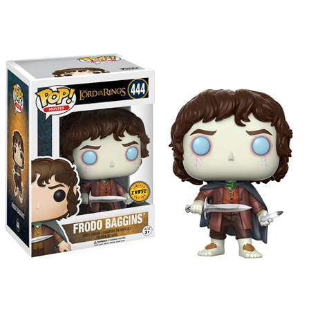 Lord of the Rings Funko POP! Movies Frodo Baggins Vinyl Figure (Chase Version)