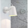 thumbnail image 6 of FSLiving Remote Control Wall Lamp Frosted Paint Body Wall Sconce with 6 Feet Plug-in Cord Macaroon Adjustable Lampshade for Bedroom Bathroom Vanity - 1 Light( White ), 6 of 6