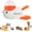White, variant on Duck Cat Treat Dispenser, Little Yellow Duck Cat Toy Treat Feeder, Ducks Puzzle Feeder for Cats, Interactive Ducks-Shaped Puzzle Feeder for Dogs, Slow Feeder for Pet Eating & Iq Training