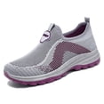 thumbnail image 6 of NOKIO Women's Walking Shoes Lightweight Breathable Flying Woven Mesh Upper Casual Jogging Shoes Ladies Tennis Shoes Workout Footwear Fashion Summer Women Sports Shoes, 6 of 6