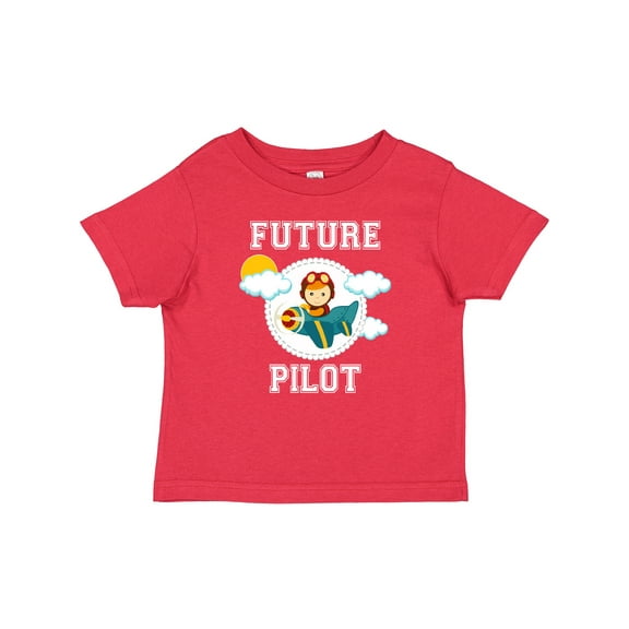Inktastic Future Pilot Airplane for Boys Boys Baby T-Shirt