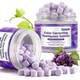 thumbnail image 1 of Toothpaste Tablet, Chewable Toothpaste Tablets, Color Correcting Toothpaste Tablets,Flouride Free Toothpaste with 5%Nano Hydroxyapatite,Teeth Whitenin, 1 of 5