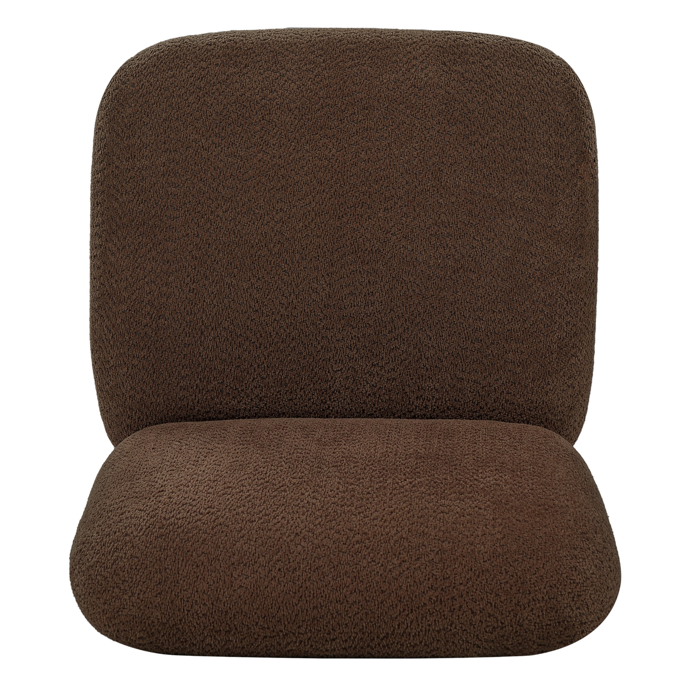 Christopher Knight Home Modern Mid-Century Boucle Upholstered Accent Side Chair, Brown
