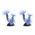 thumbnail image 1 of 2Pcs Simulation Coral Decor Resin Artware Aquarium Fish Tank Landscaping Ornament, 1 of 9