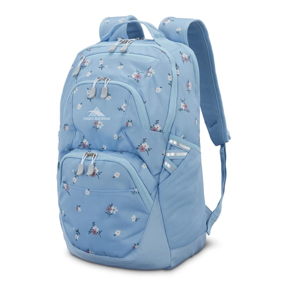 Mochila High Sierra Swoop Sg Floral/Azul para portátil de 17 pulgadas