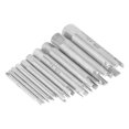 thumbnail image 1 of Tap Extractor, Square Design 10Pcs Portable  Broken Head Screw Remover  for Maintenance, 1 of 8