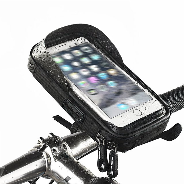 Soporte Para Teléfono Universal Para Bicicleta, Motocicleta, Soporte Móvil, Bolsa Impermeable, Soporte Para Bicicleta, Bolsa Para Manillar Minnieouse VI008606-03