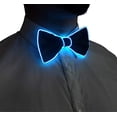 thumbnail image 2 of LINLIN Light Up Bow Ties, Man LED Luminous Bowties, 3 Flash Modes LED Glow Bow Tie for Parties, 2 of 6