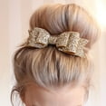 thumbnail image 4 of SPRING PARK Women Girl Glitter Hairpin Bowknot Barrette Hair Clip Bow Gift Accessories, 4 of 8