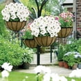 thumbnail image 2 of ZOELNIC 6 Bundles Artificial Fake Pansies Outdoors Flowers UV Resistant Silk Pansy Plastic Faux Plants for Home Outside Garden Window Box Farmhouse Planters Front Door Porch Patio Decor, White, 2 of 8