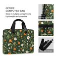 thumbnail image 4 of FORMRS 16" Laptop Sleeve Bag Carrying Case with Handle Travel Shoulder Briefcase, Green Flowers Pattern, 4 of 8