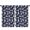 Siberian Husky and, variant on Blackout Kids Curtains,Siberian Husky and Dog Paw Print Children's Insulated Curtains Set Of 2,Bedroom Essentials,Toddler Room Decor 52"x84"
