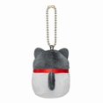 thumbnail image 3 of Pequeño colgante de muñeco de peluche con cadena, bonito pingüino de dibujos animados disfrazado, llavero colgante, decoración, regalo para, D, 3 of 5