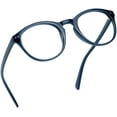 thumbnail image 1 of LifeArt Blue Light Blocking Glasses, Anti Eyestrain, Computer Reading Glasses, Gaming Glasses, TV Glasses for Women Men, Anti Glare (Navy, +4.00 Magnification), 1 of 9