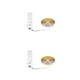 thumbnail image 4 of Toystoory Tira de luces LED Sensor de movimiento PIR Cinta de iluminación flexible IP65 Cinta de lámpara automática impermeable Interior Blanco cálido 2M 2Conjunto, 4 of 6