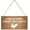 A783, variant on Hanging Wood Sign Home Decorative Comfy & Cozy Printed Wall Plaque Wood Signs, Hanging Rustic Family Signs For Home Decor Gift 12X6 Inch
