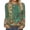 Armygreen Floral, variant on Fantaslook Women Tunic Tops Casual Long Sleeve Shirts Crew Neck Fall Tops Basic Tees Floral Dressy Blouses