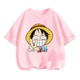 thumbnail image 3 of Camiseta de One Piece de Anime, ropa para niños de Sonic, camiseta de Luffy, ropa para niños, camiseta de Zorro, camisetas de manga corta de verano para adolescentes, 3 of 5