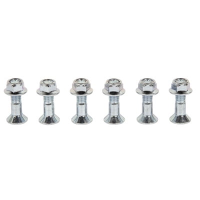 Sprocket Lock Bolt Kit - Bolt Hub-Savers Double Locked Sprocket Fastening Kit Silver for Husqvarna TE 250 2004-2011