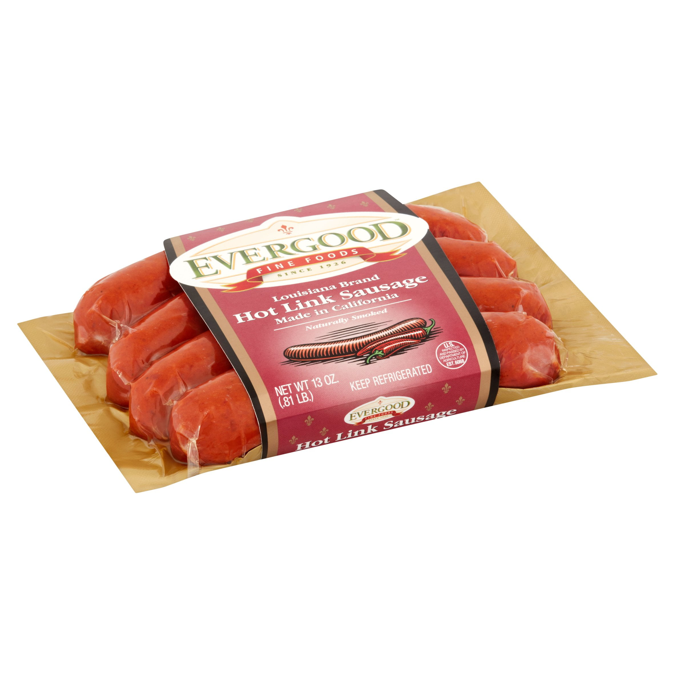 evergood pineapple sausage nutrition