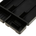 thumbnail image 3 of Home Sundries Organizer Office Statiry Storage Box Jewelry Display Tray, 5 Compartments, Multipurpose Black, 3 of 8