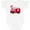 AA-White, variant on Inktastic Valentine's Day Red Firetruck with Pink Hearts Boys or Girls Baby Bodysuit