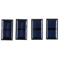 thumbnail image 2 of 4Pcs 1V 0.15W Dy Panneau Solaire Mini Panneau de Module de Charge Solaire pour les Projets de Recherche 45x25mm, 2 of 7
