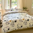 thumbnail image 4 of Juego de sábanas de cuatro piezas, funda nórdica, otoño e invierno, funda de lana de una sola pieza, ropa de cama de dibujos animados, 4 of 5