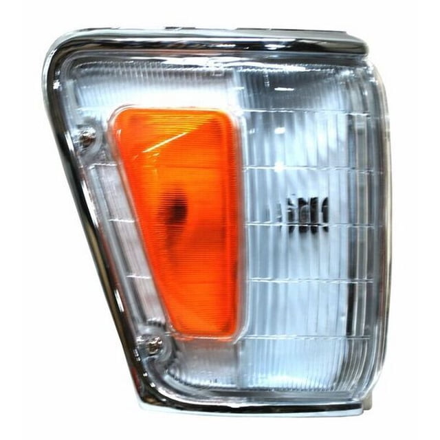 CUARTO acabado cromado acabado de filo cromado - Compatible con Toyota Pick Up 1989 - 1995 Pasajero GEN Genérica .