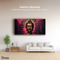 thumbnail image 2 of Cuadro Decorativo Marco Flotante Buda Reflejo Oro Rosa 120x60 Madera Canvas Revolution, 2 of 3