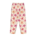 thumbnail image 5 of Sigee Starfish Print Women's Soft Pajama Pants - Breathable and Comfortable Lounge Sleep Bottoms with Elastic Waistband and Pockets-, 5 of 9