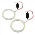 thumbnail image 2 of Faros COB Angel Eyes, 1 par De Anillos De Halo Automáticos Angel Eye COB Chips Faros DRL LED Para Motocicleta Y Coche, 2 of 6