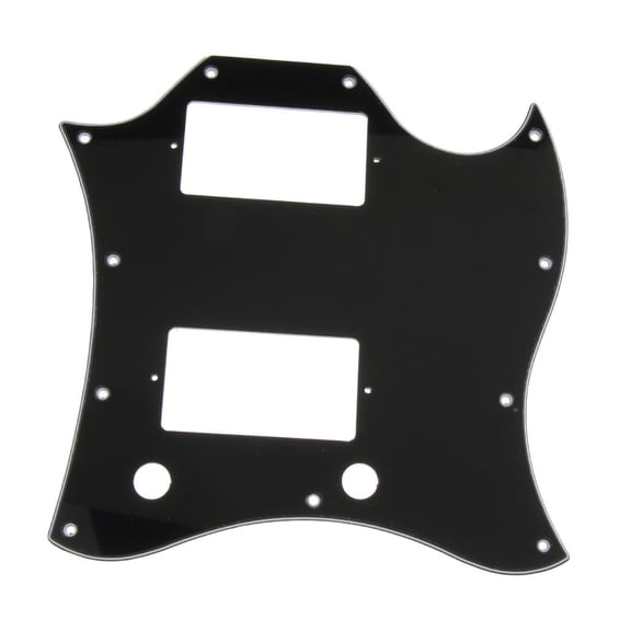 3 Capas Cara Completa Pickguard Para Guitarra Producción Musical Electrónica Aprendiziaje , tal se describe Sunnimix  Guitarra eléctrica SG Pickguard