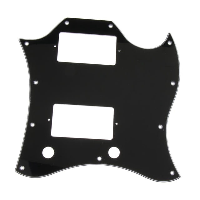 3 Capas Cara Completa Pickguard Para Guitarra Producción Musical Electrónica Aprendiziaje , tal se describe Sunnimix Guitarra eléctrica SG Pickguard