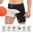 thumbnail image 1 of Compression Brace Wrap For Groin Sprains Therapy, 1 of 5