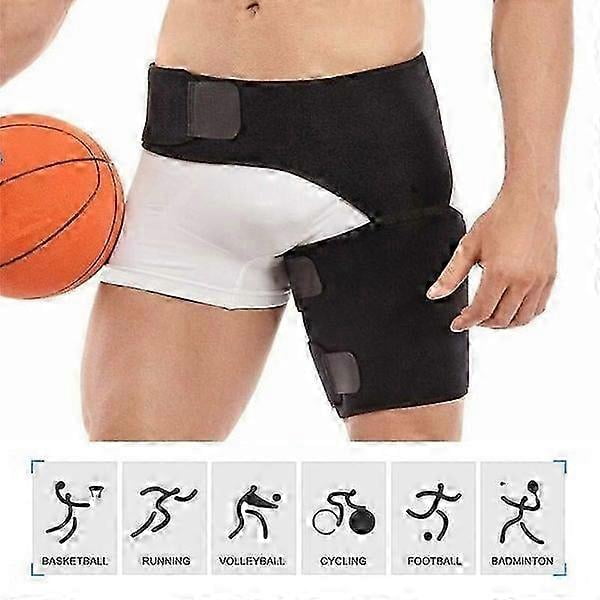 Compression Brace Wrap For Groin Sprains Therapy