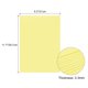 thumbnail image 2 of Papel de cartulina Uxcell 8.3" x 11.7", 92 lb/250gsm, Amarillo claro Paquete de 10, 2 of 4