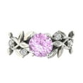 thumbnail image 2 of Xinyolin Flowers Design Sweet Rhinestone Wedding Ring - All Match Fashion Accessory, 2 of 8