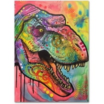 Trademark Fine Art "T Rex 1" Canvas Art by Dean Russo