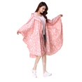 thumbnail image 1 of Élégant Imperméable à Capuche Femmes Extérieur Long Poncho Imperméable Imperméable Vêtements de Pluie, 1 of 10