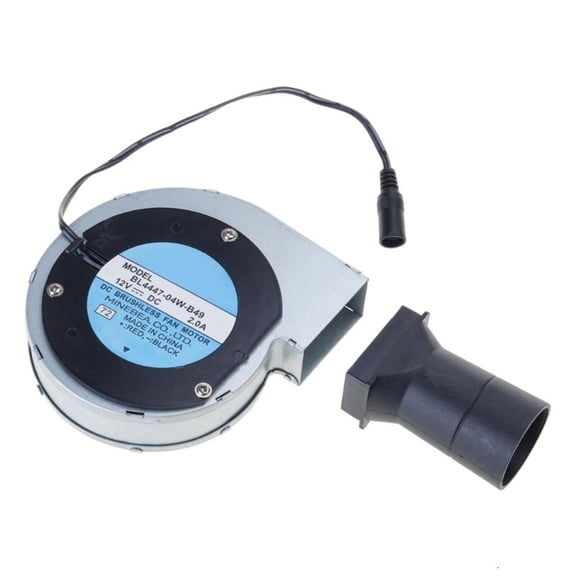 Portable BBQ Fan DC 12V Air Turbo Blower for Barbecue Picnic Camping Fire Charcoal Starter Cooking Tool DC12V 2A 600