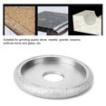 thumbnail image 4 of Brazed Grinding Wheel 7.3cm, for Stone, Ceramic, Glass with 0.5cm Height, DryorWet Use, 4 of 7