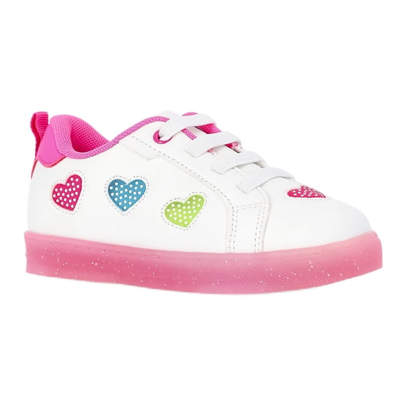 Athletic Works Toddler Girls Court Light Up Sneakers