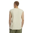 thumbnail image 2 of New Morning Studios Mens Plain Sleeveless T-Shirt, 2 of 4
