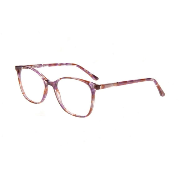 NEW QUILL Purple & Brown Tortoise MACAW Eyeglasses 53mm with Case
