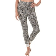 Women's Waffle Printed Thermal Pant